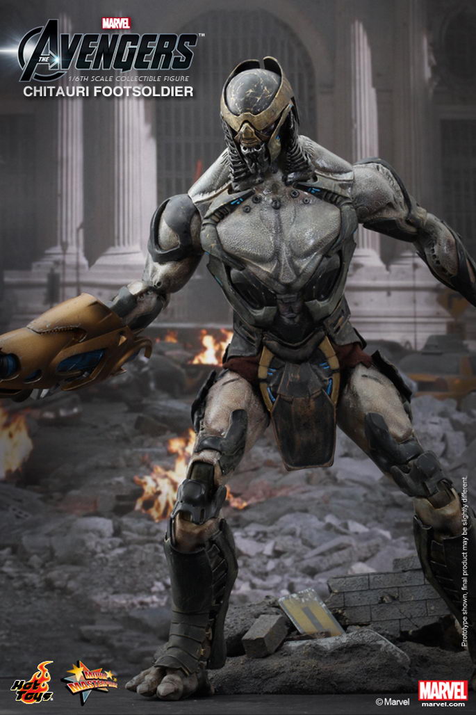 hot toys chitauri set